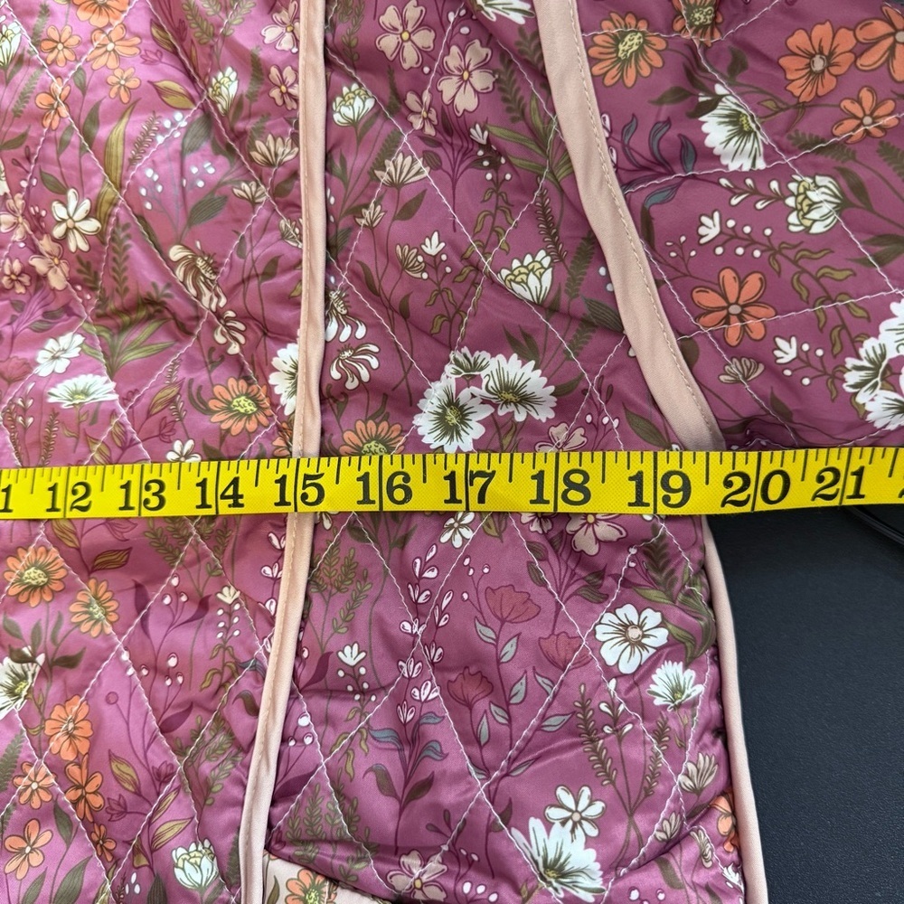 Simply Southern Reversible Quilted Floral Jacket – NWT size small - Picture 8 of 12